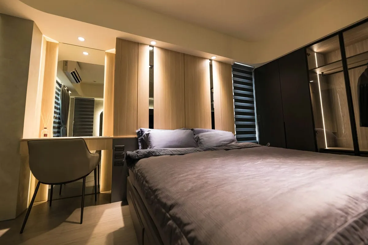 台中太平區住宅空間 臥室靜謐 4