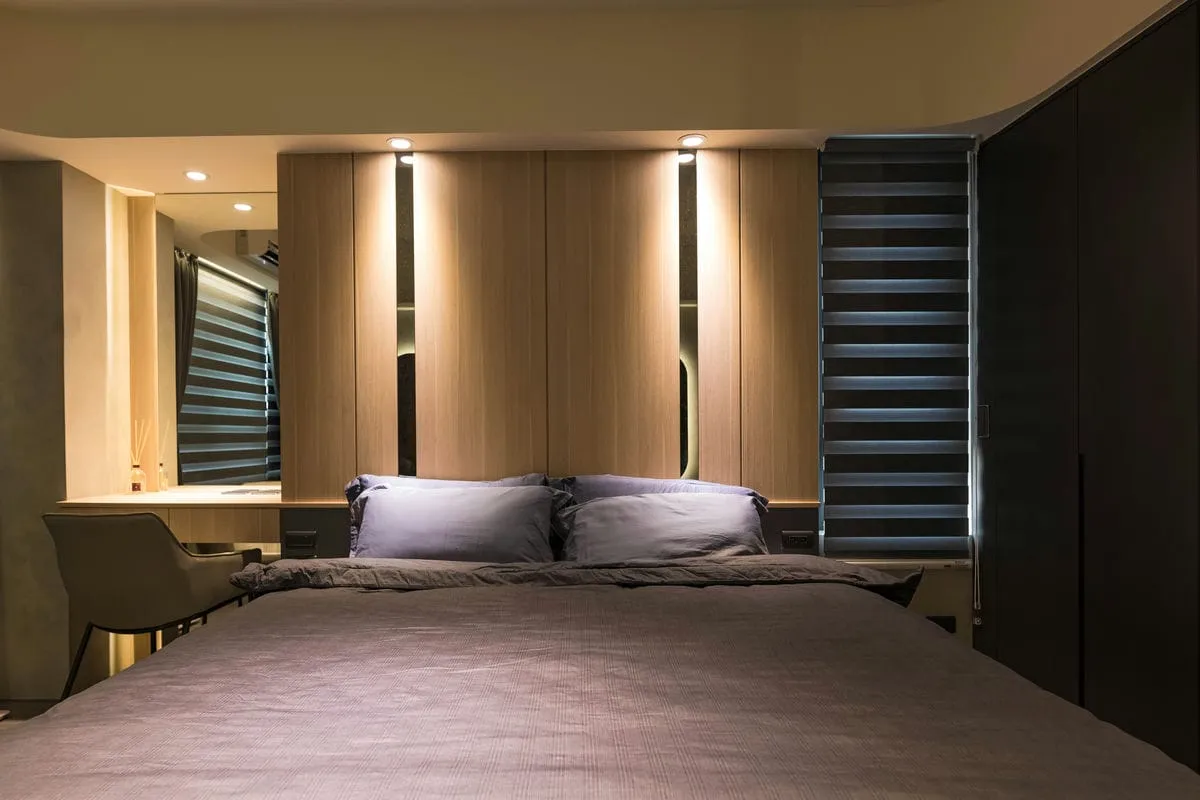 台中太平區住宅空間 臥室靜謐 5